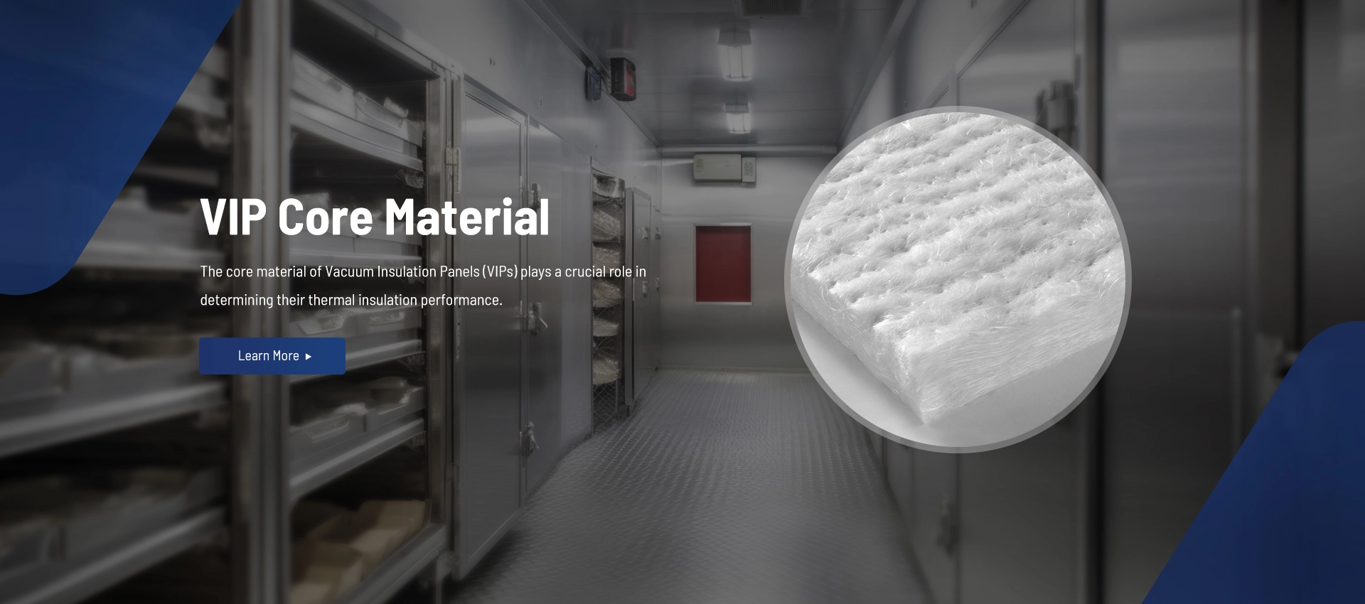 Vakum yalıtımlı Panel VIP çekirdek malzemesi